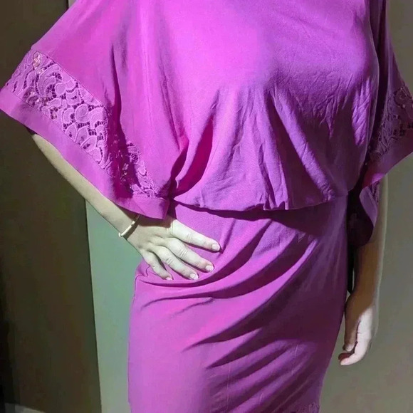 Jessica Howard Women's Desk to Dinner Elbow Sleeve Length Dress - Picture 5 of 7